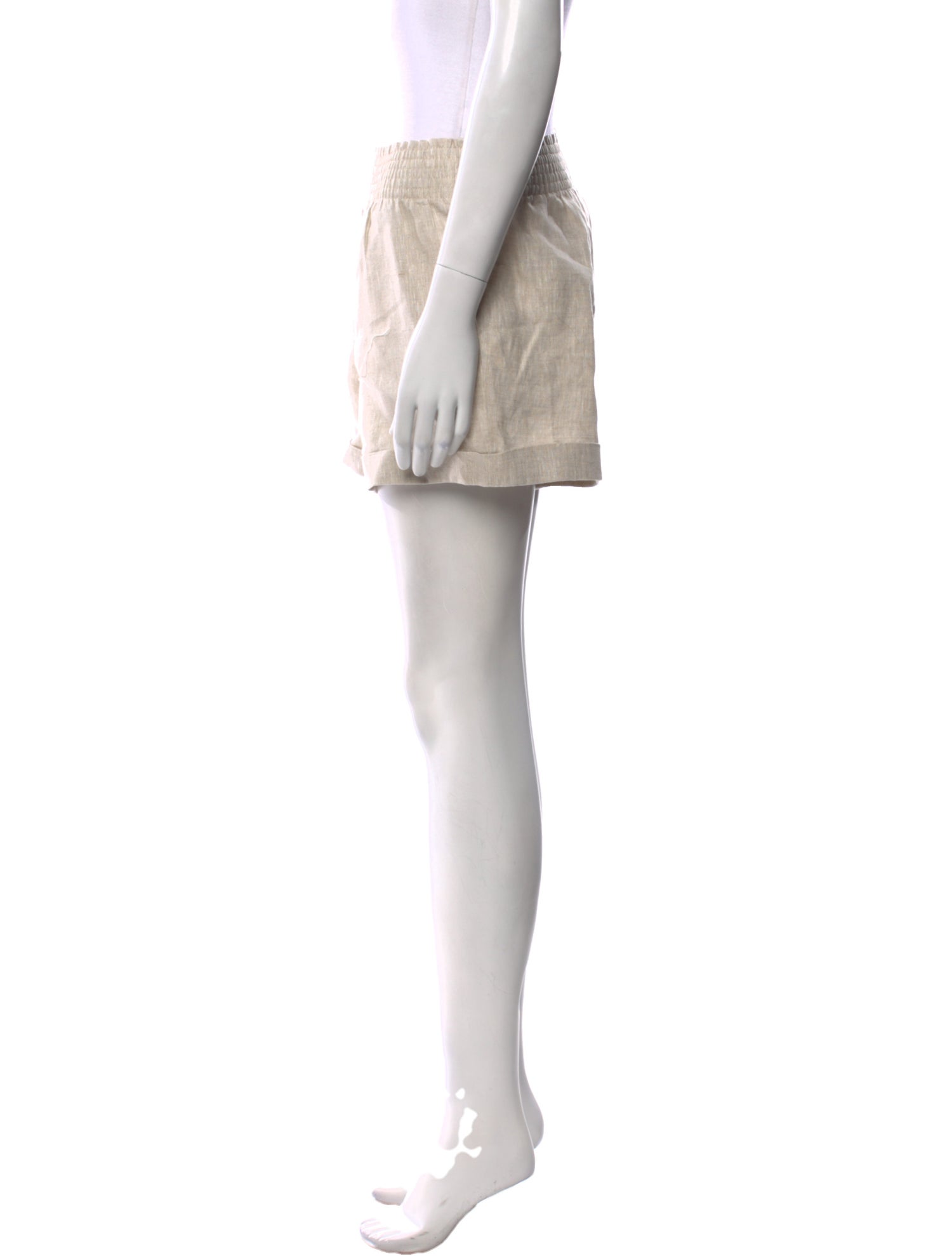 Reformation Linen Mini Shorts