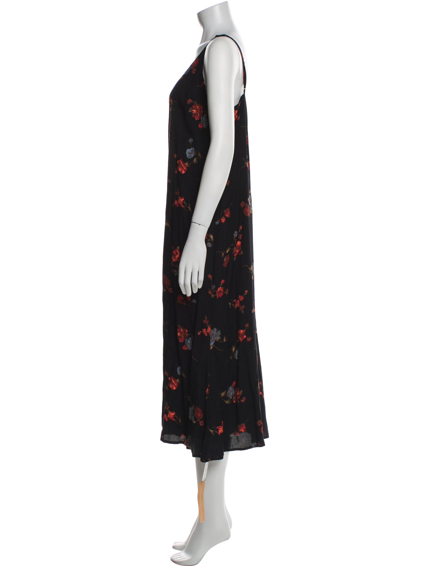 Reformation Floral Print Long Dress