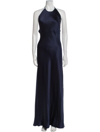 Reformation Silk Long Dress