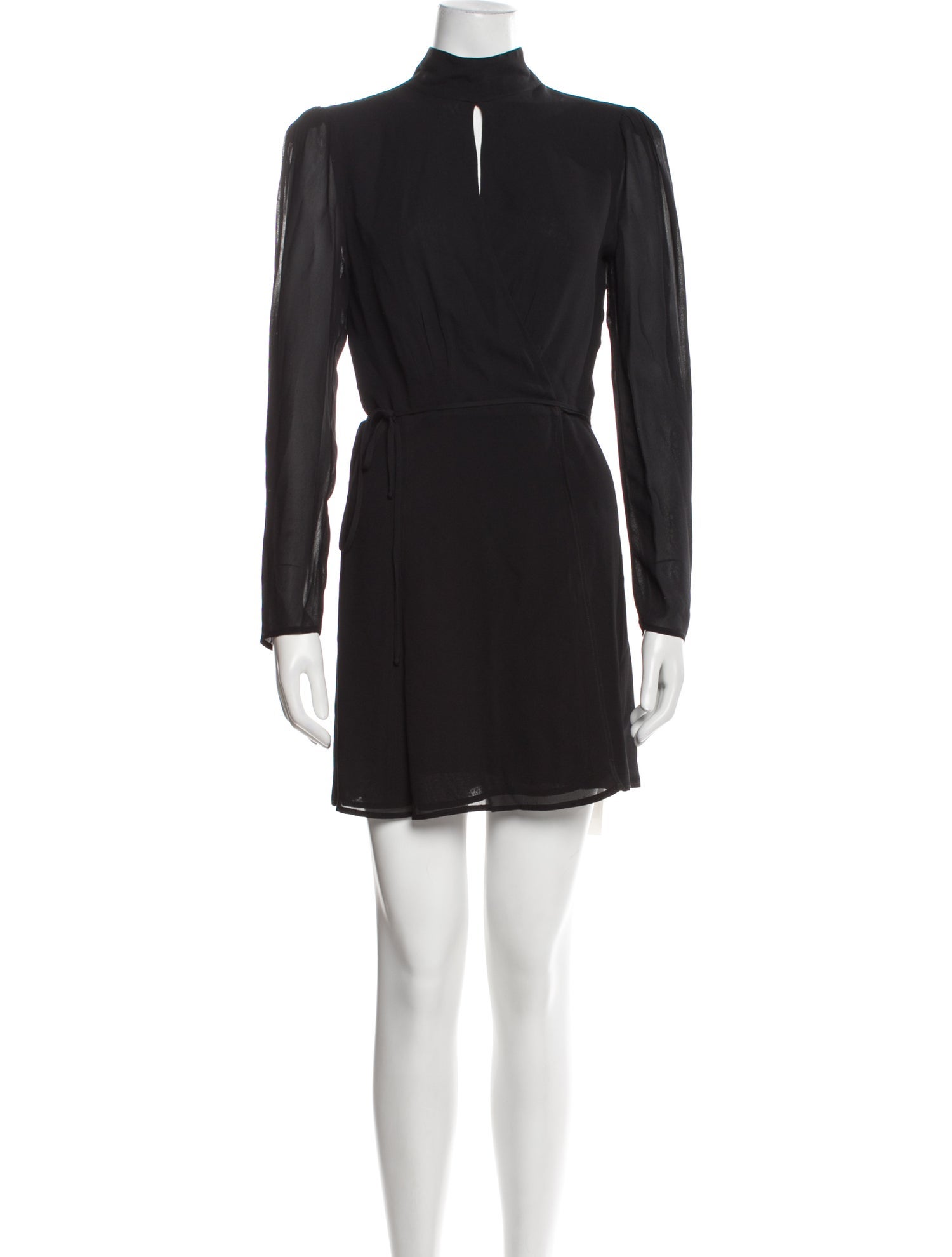 Reformation Mock Neck Mini Dress