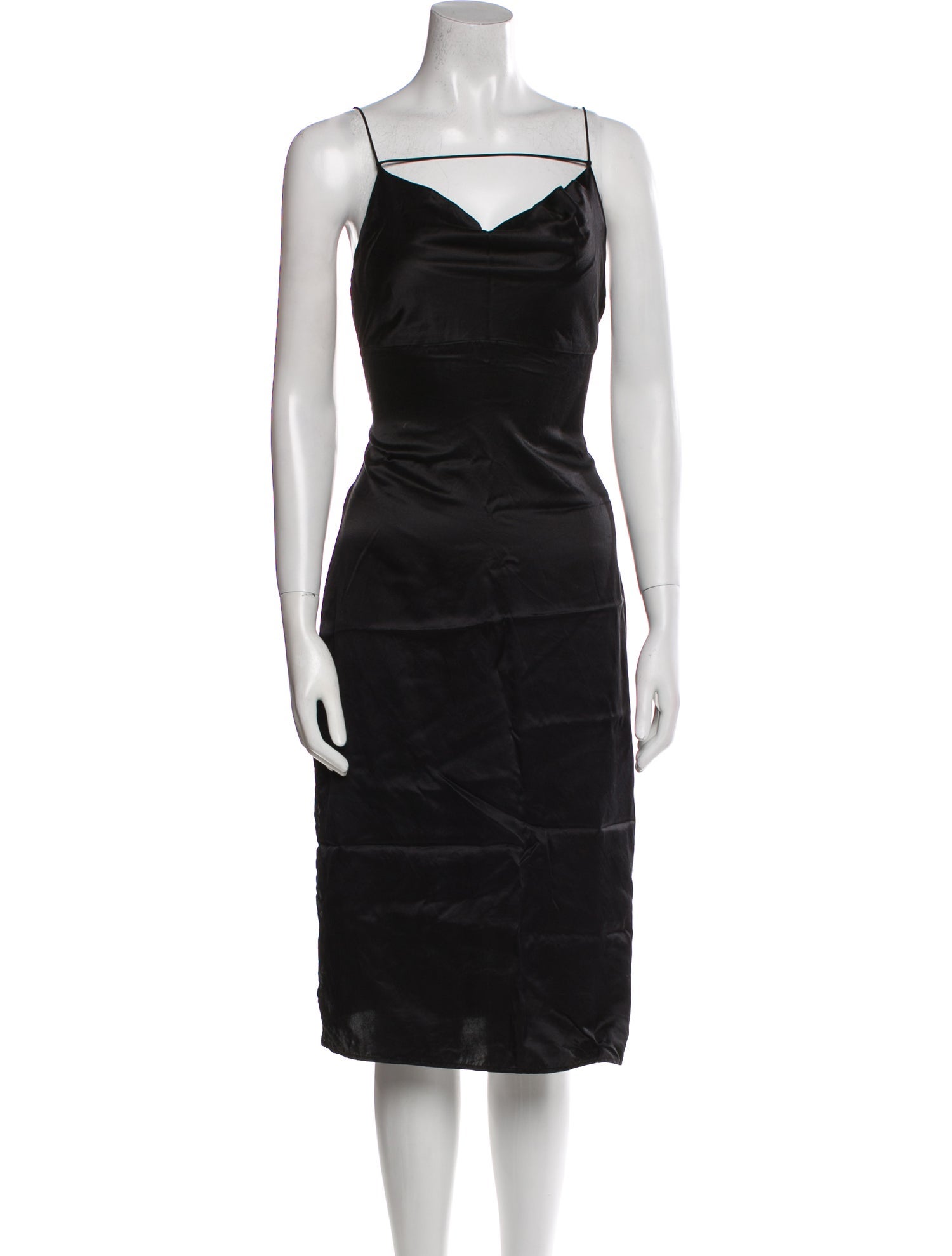 Reformation Silk Knee-Length Dress