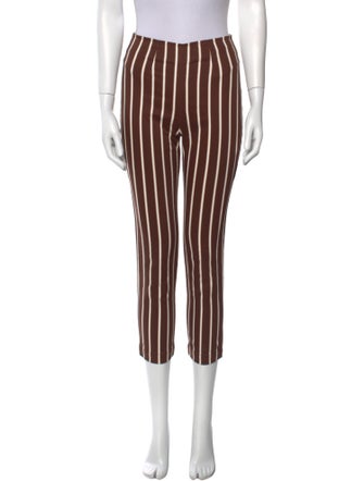 Reformation Striped Skinny Leg Pants