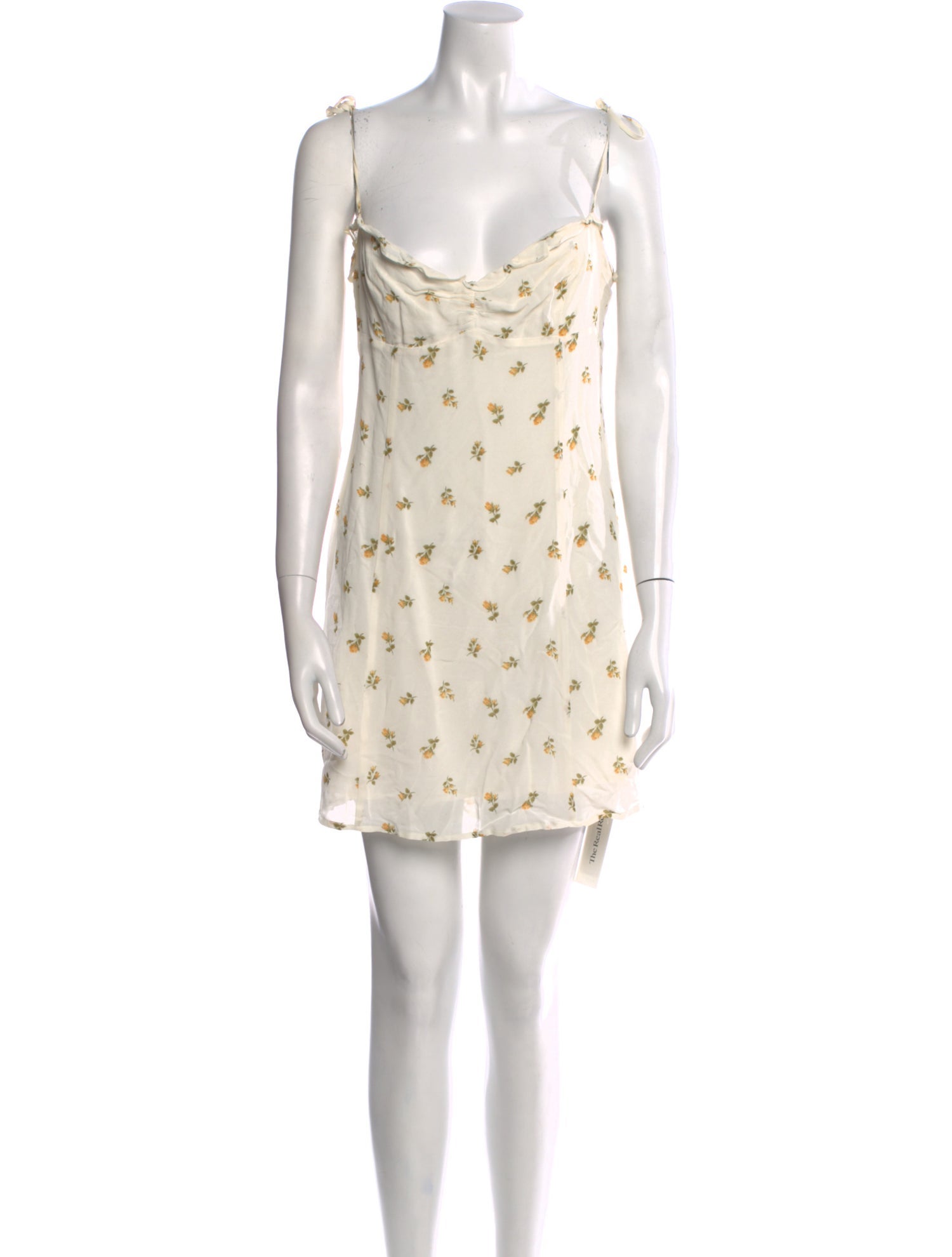 Reformation Printed Mini Dress