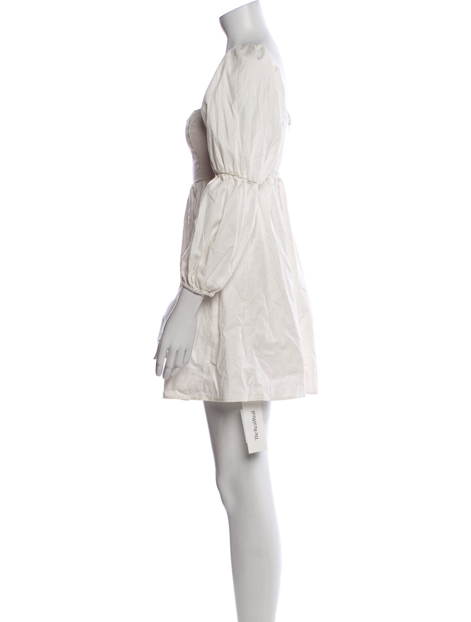 Reformation Square Neckline Mini Dress