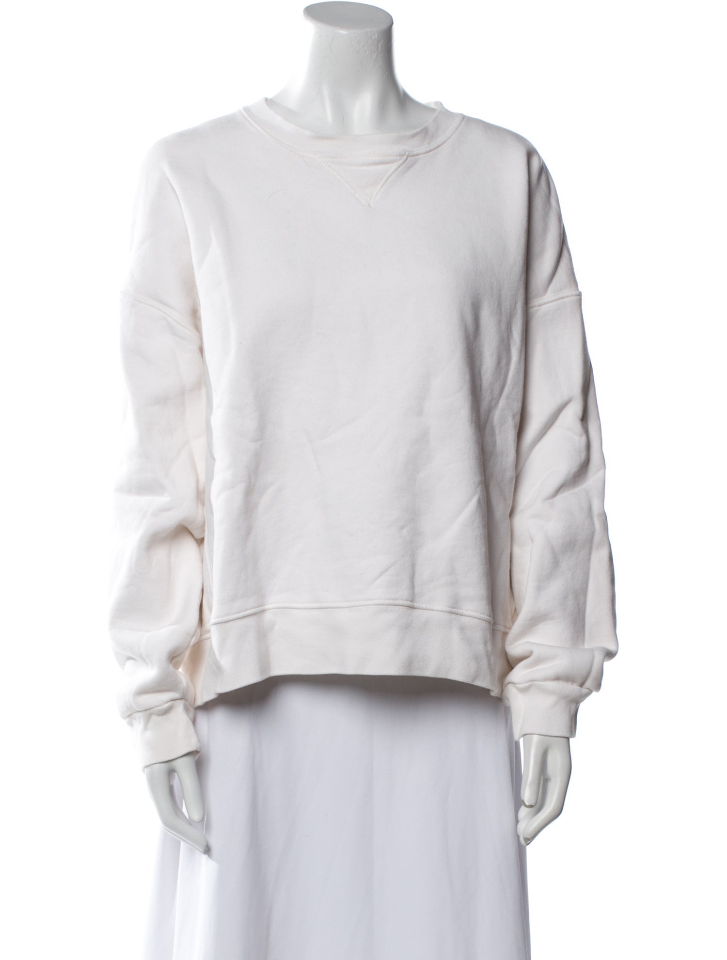 Reformation Crew Neck Long Sleeve Sweatshirt