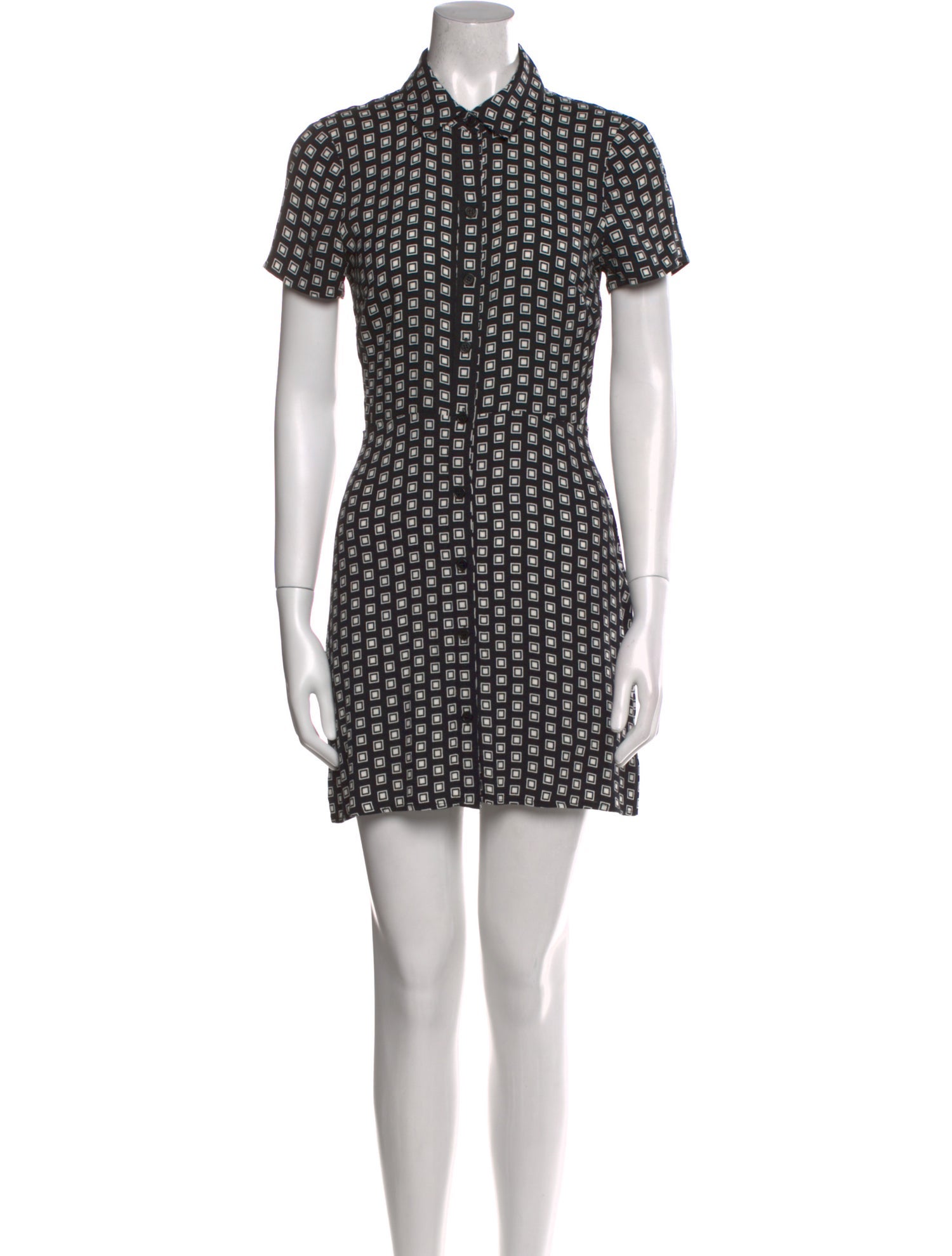 Reformation Printed Mini Dress