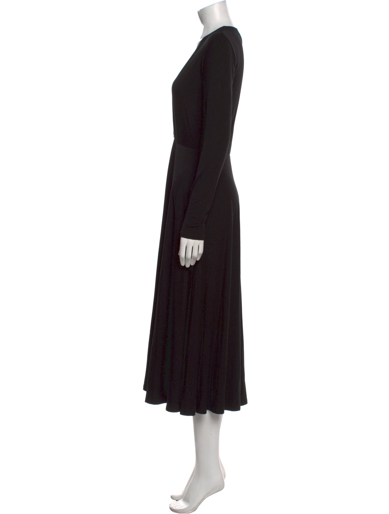 Reformation V-Neck Long Dress
