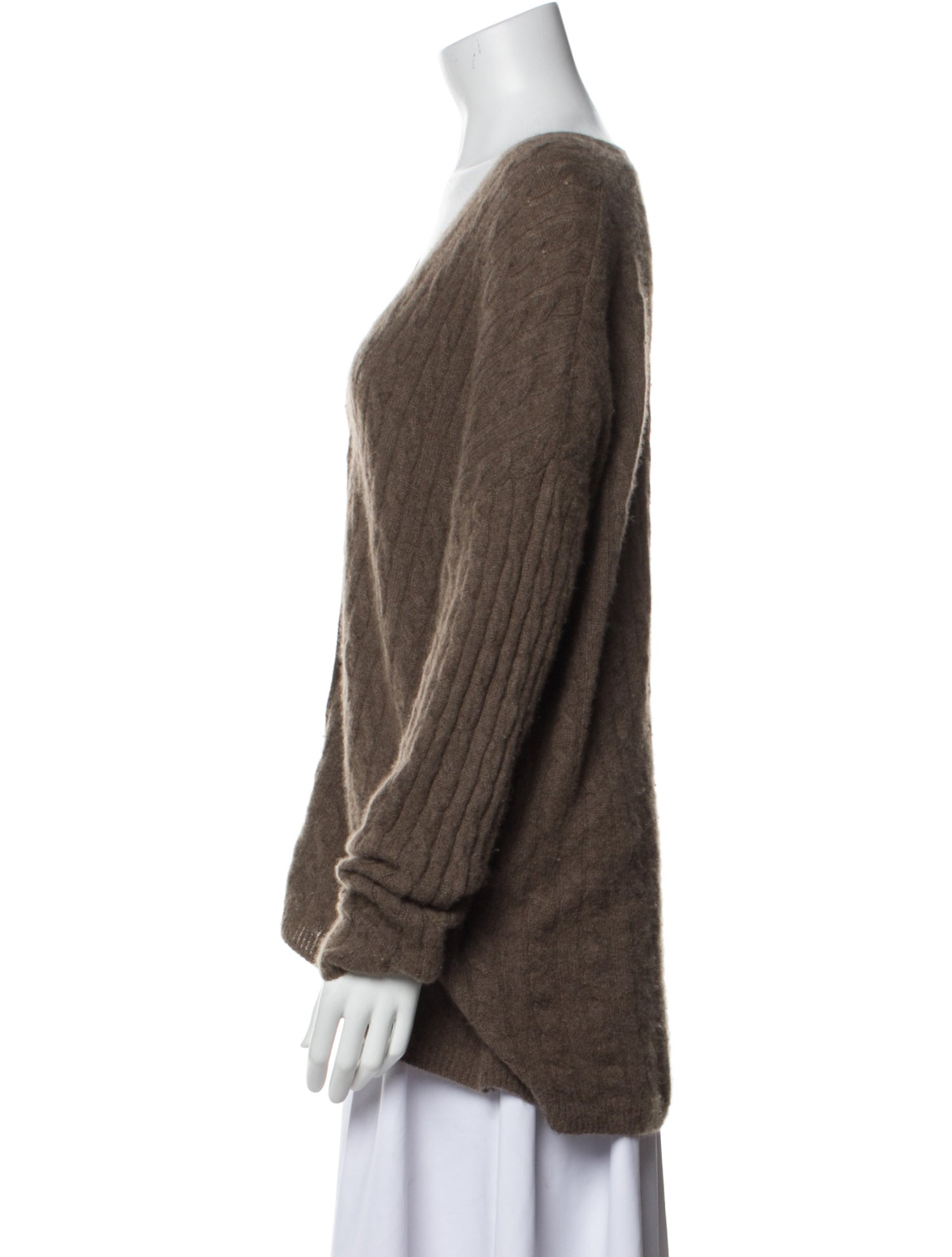 Reformation Cashmere V-Neck Sweater