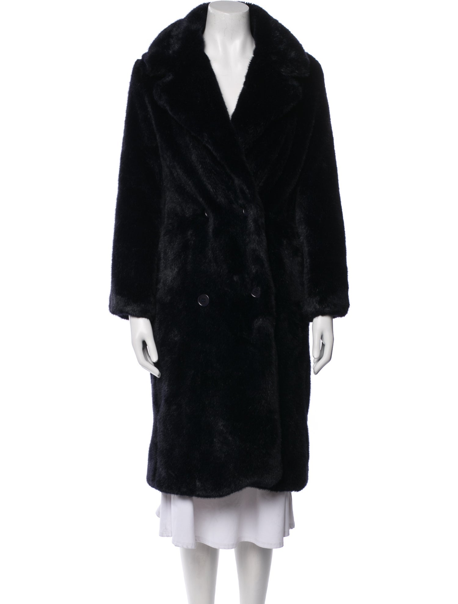 Reformation Faux Fur Coat