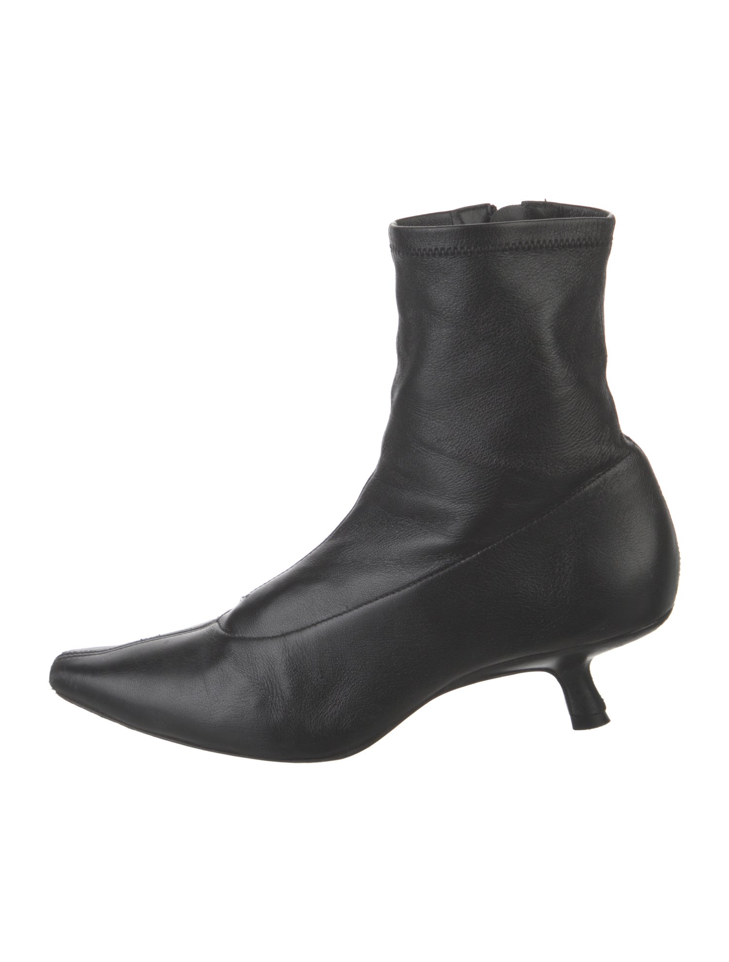 Reformation Leather Sock Boots