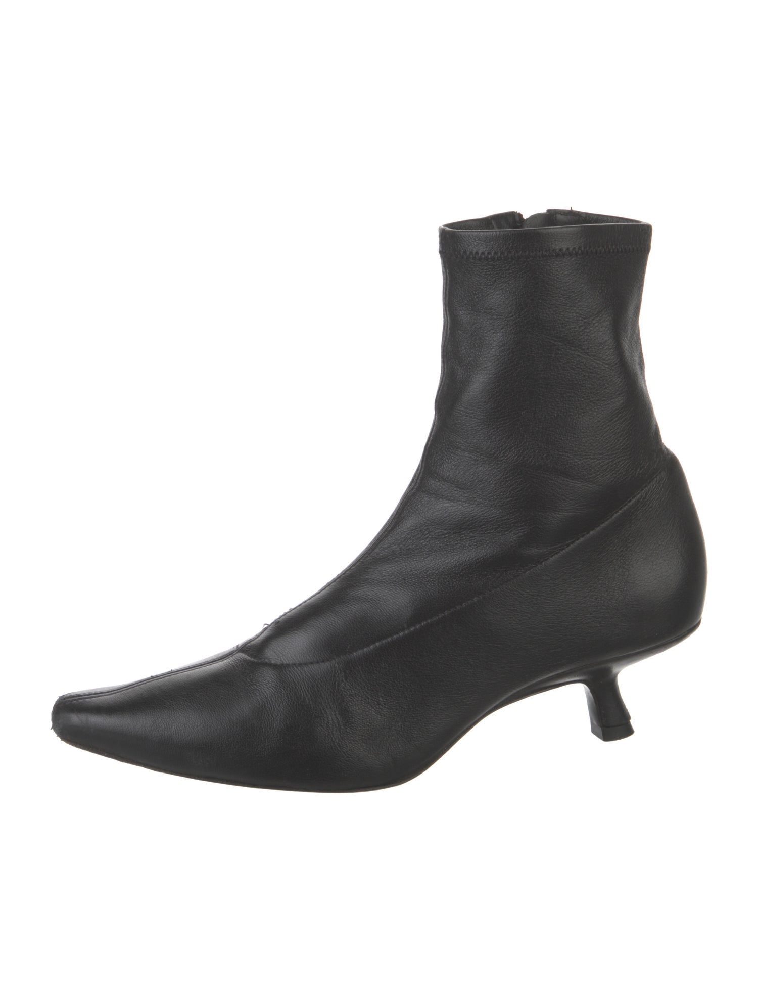 Reformation Leather Sock Boots