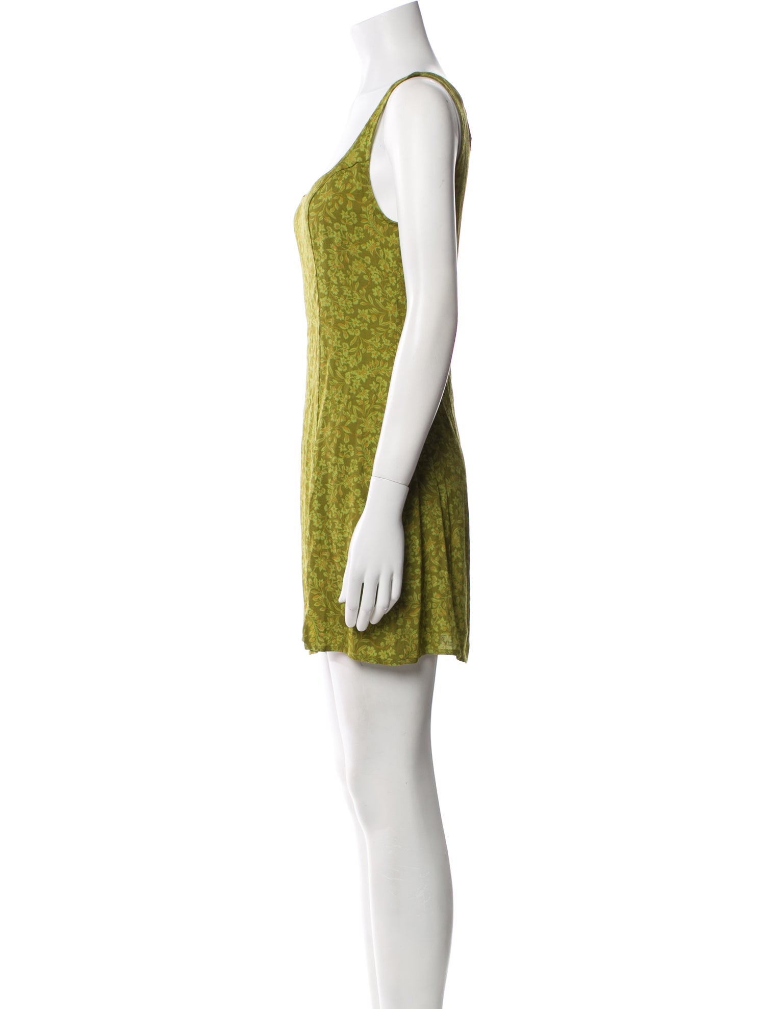 Reformation Floral Print Mini Dress