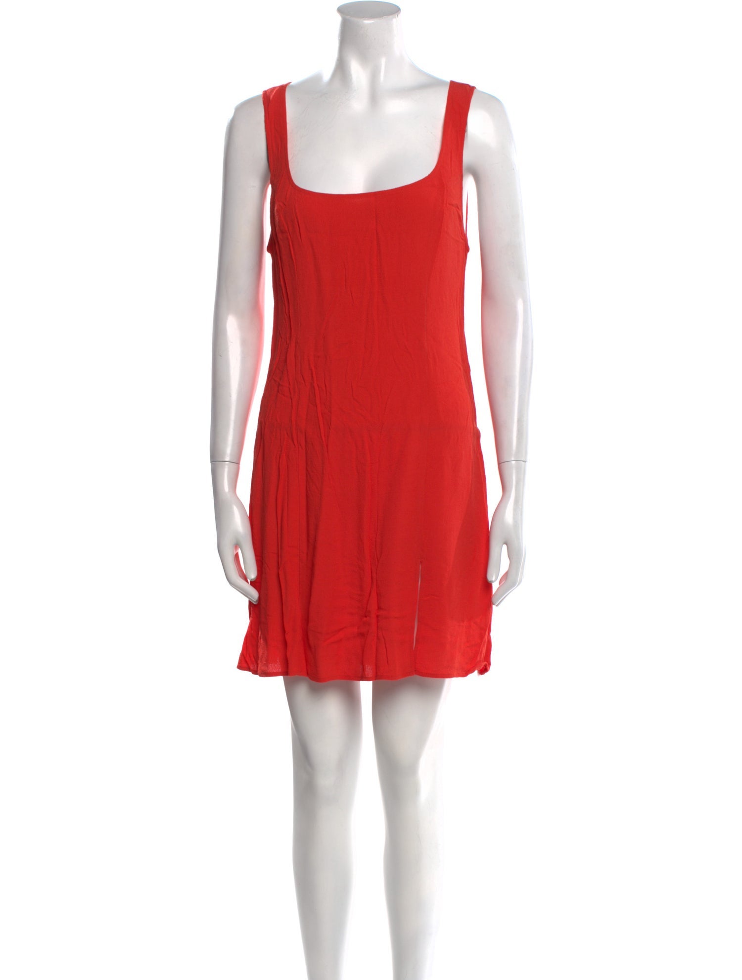 Reformation Square Neckline Mini Dress