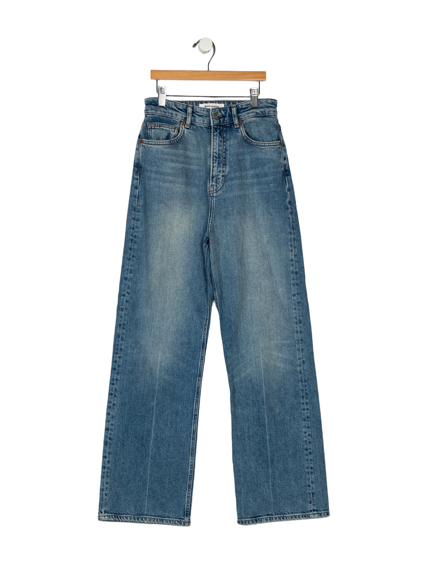Reformation High-Rise Wide Leg Jeans