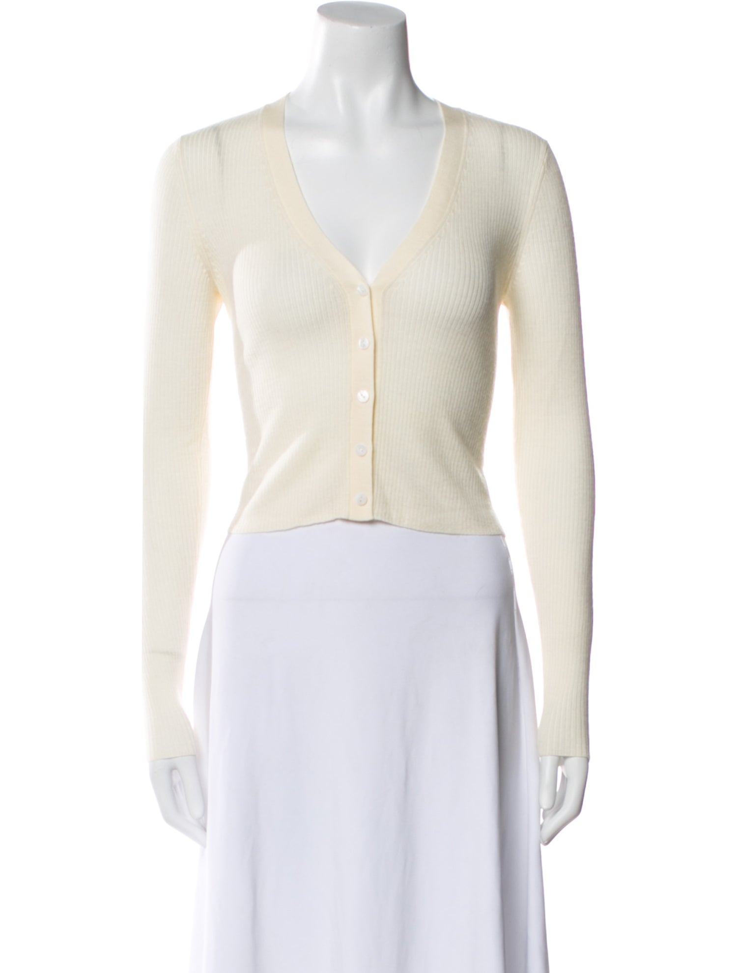 Reformation Merino Wool V-Neck Sweater