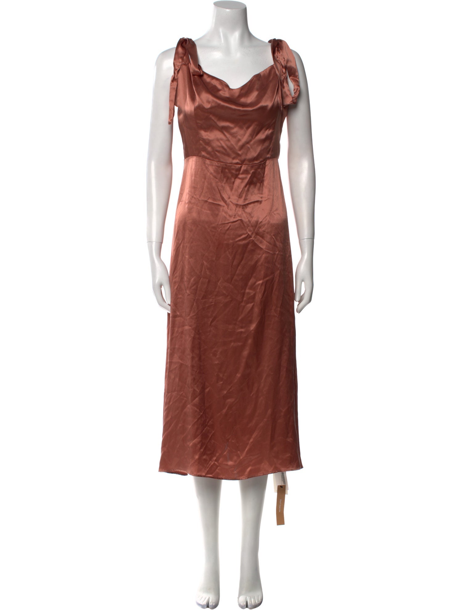 Reformation Silk Long Dress