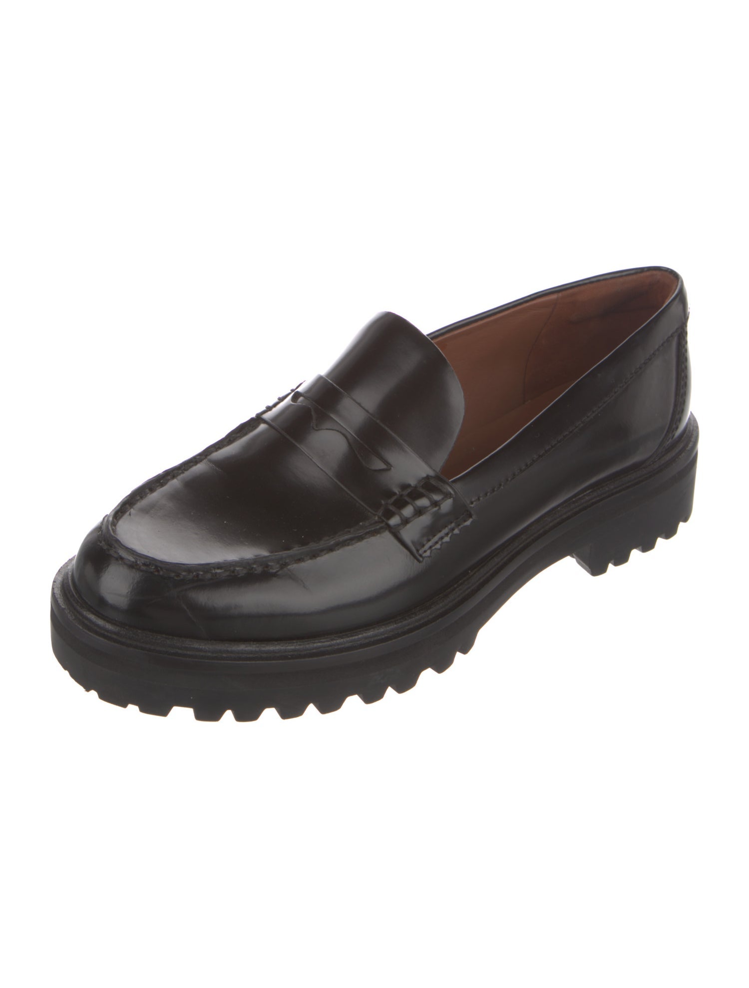 Reformation Patent Leather Loafers