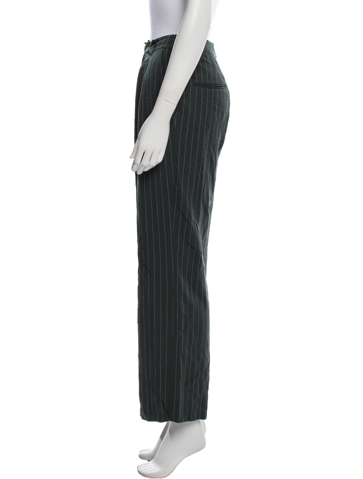 Reformation Striped Wide Leg Pants