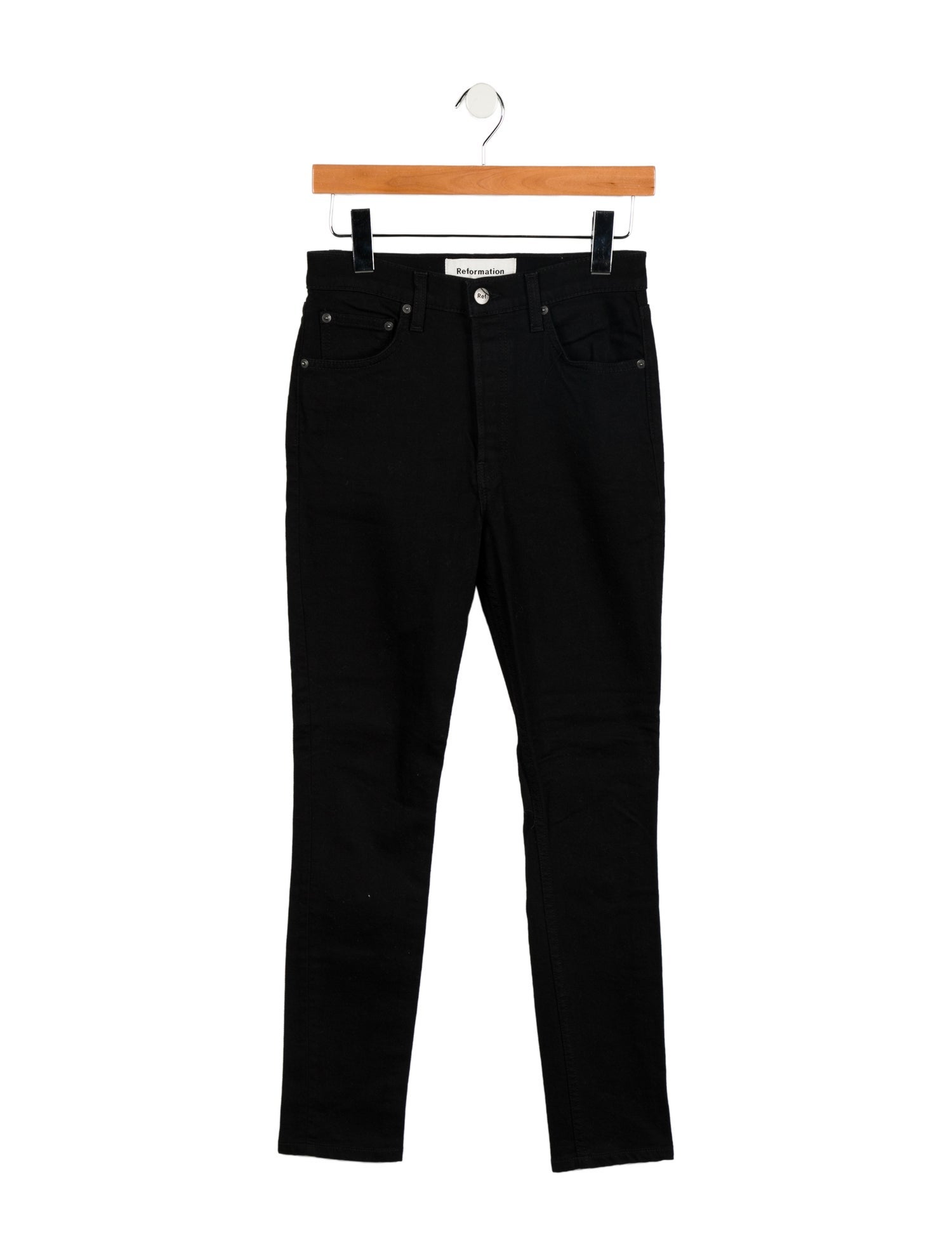 Reformation Mid-Rise Skinny Leg Jeans