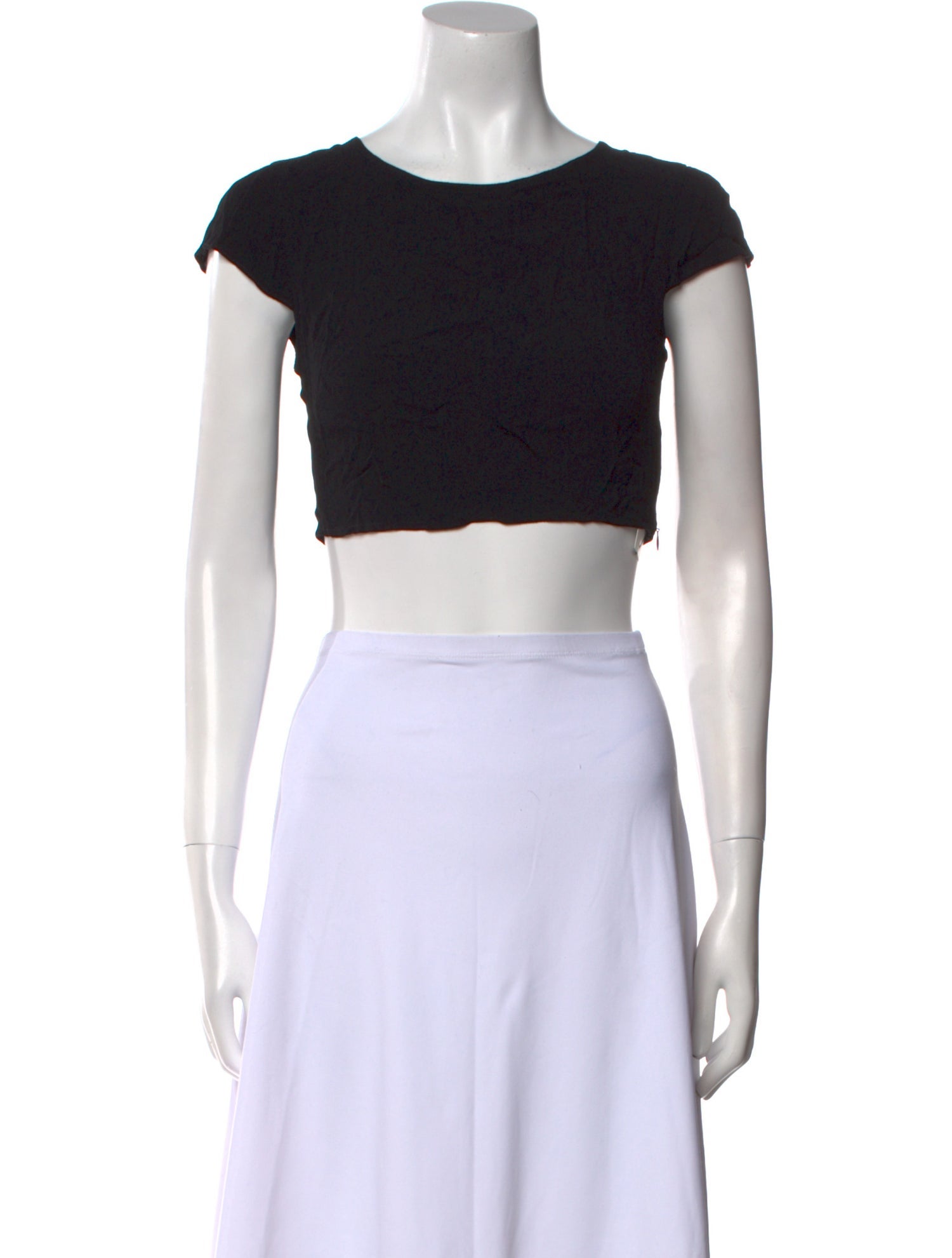 Reformation Scoop Neck Short Sleeve Crop Top w/ Tags