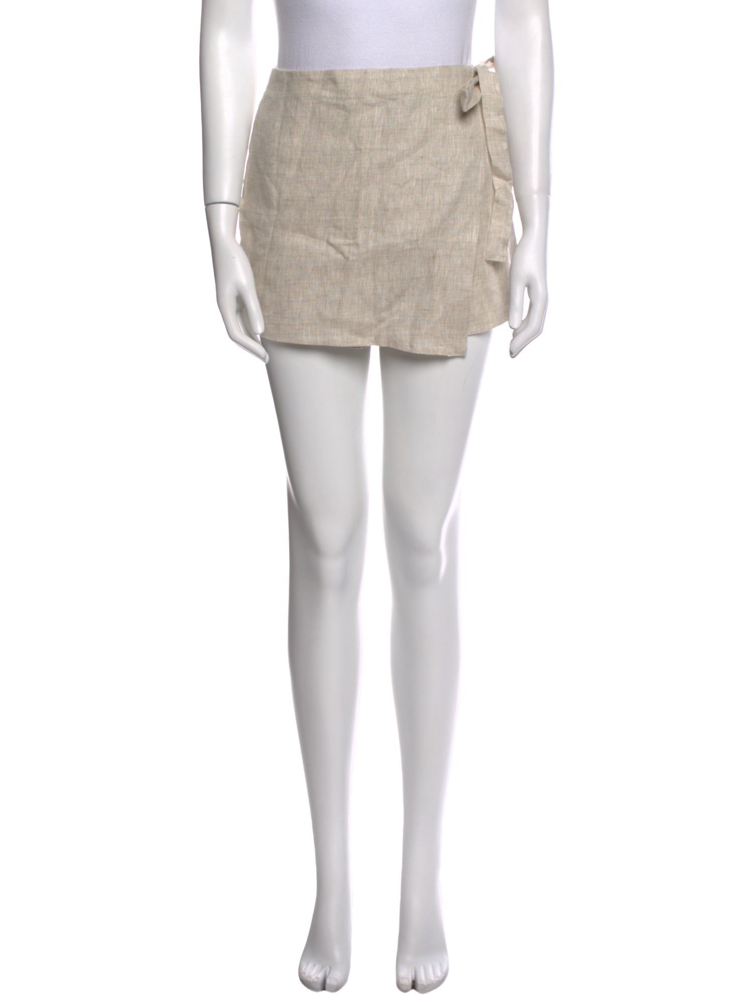 Reformation Linen Mini Shorts