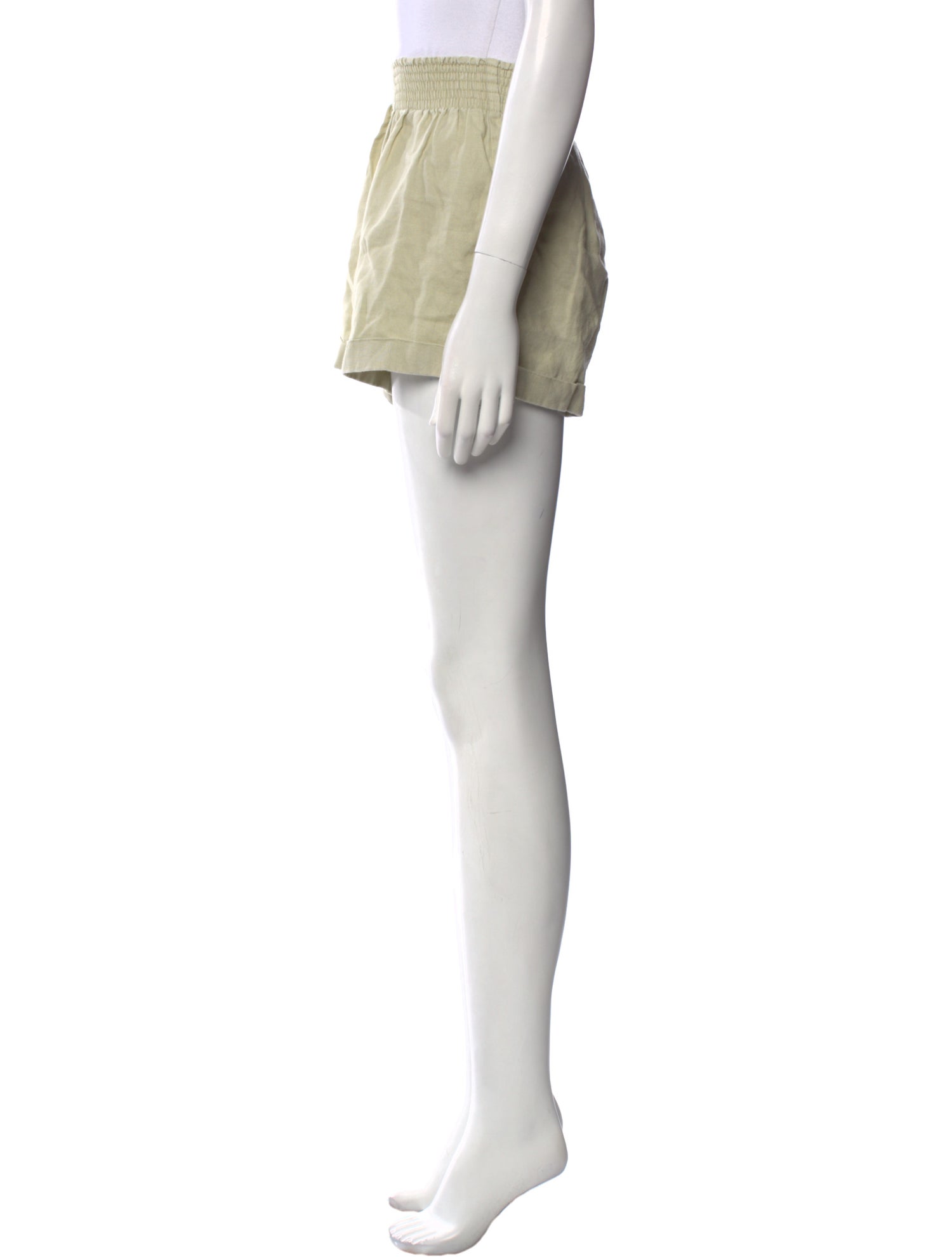 Reformation Linen Mini Shorts