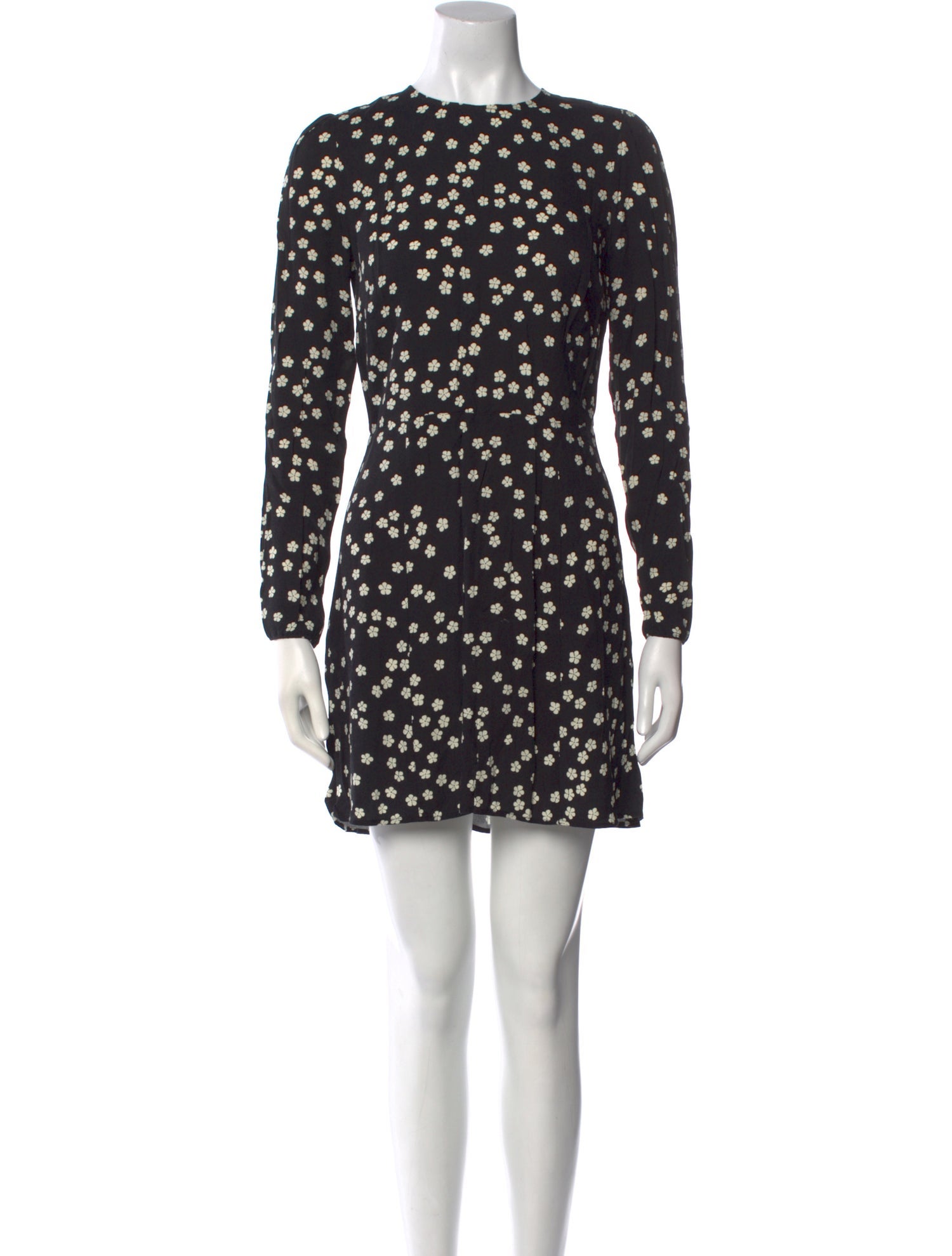 Reformation Floral Print Mini Dress