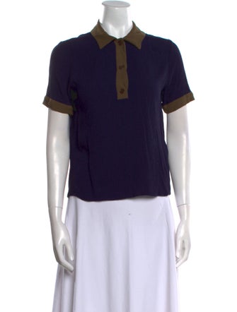 Reformation Short Sleeve Polo