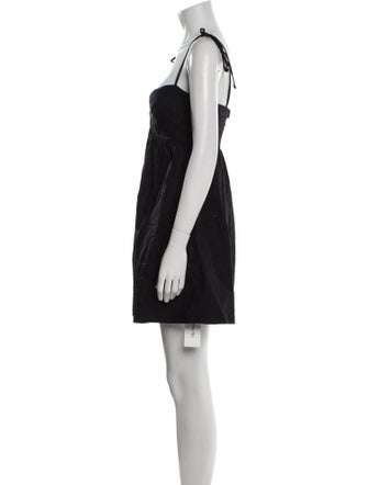 Reformation Square Neckline Mini Dress