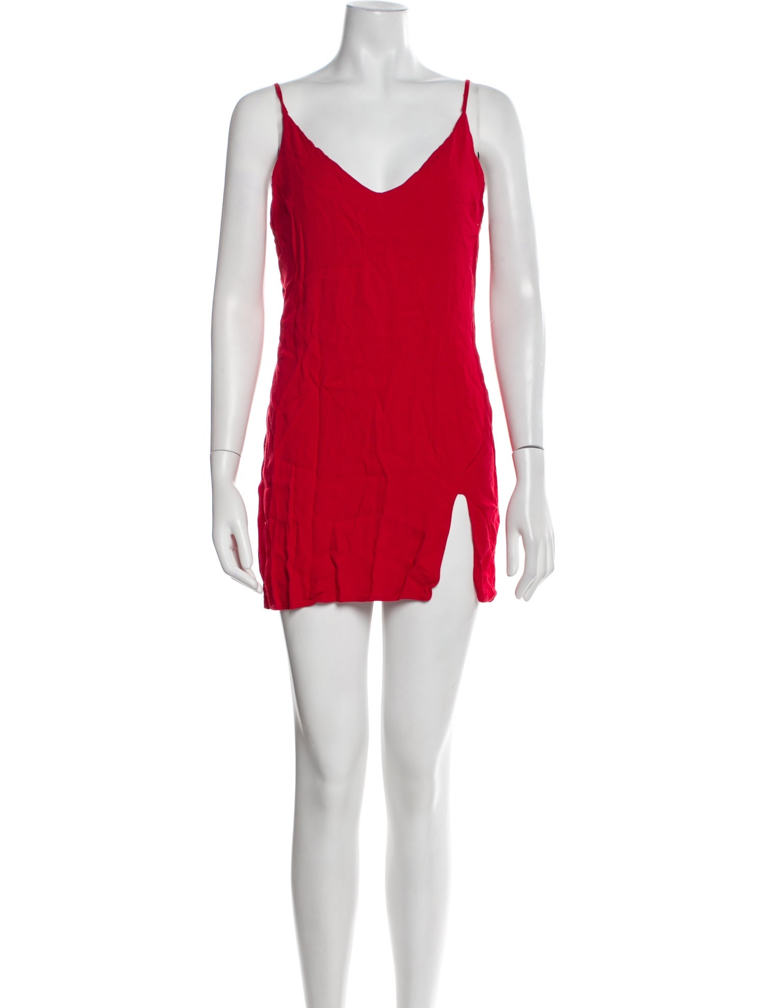 Reformation V-Neck Mini Dress