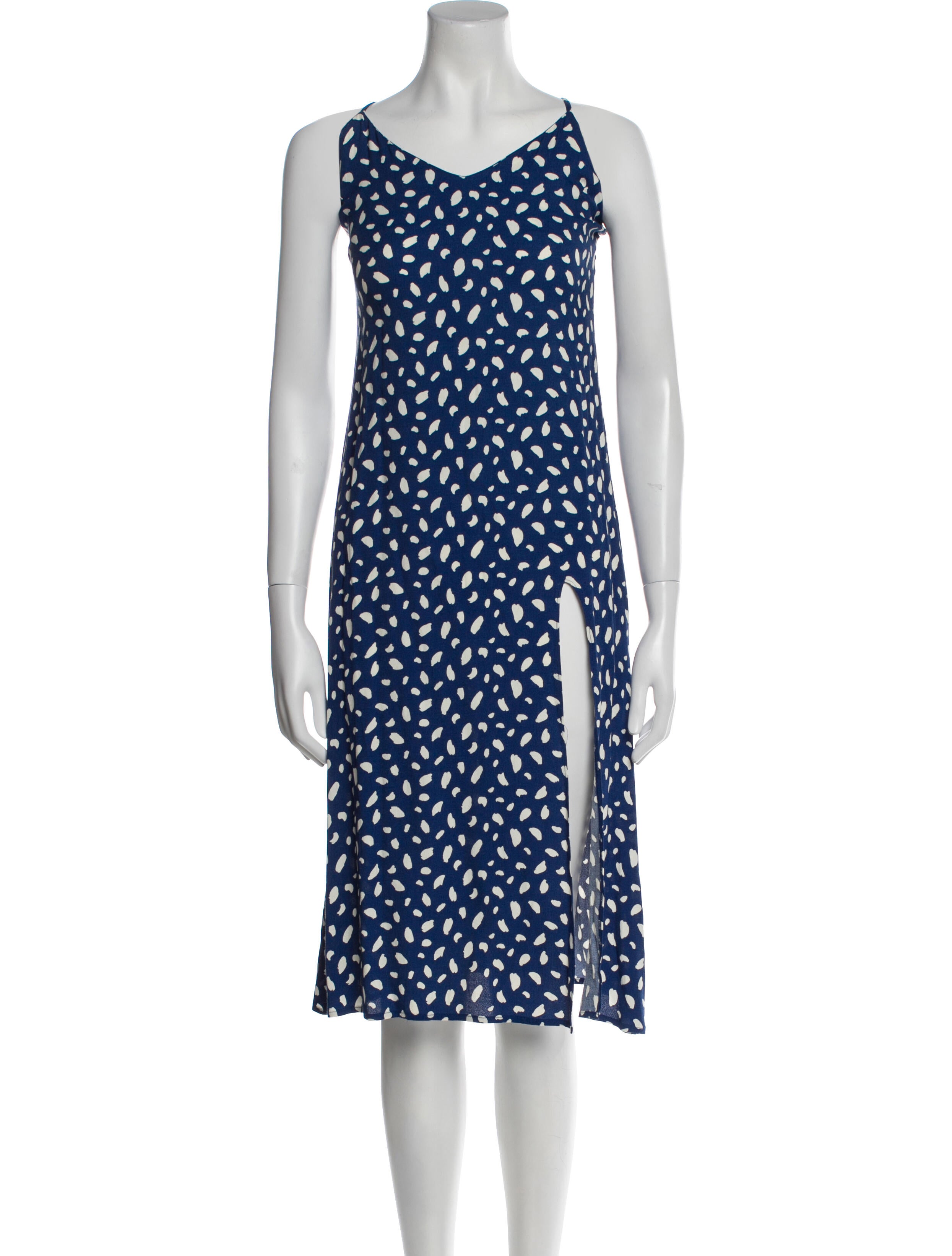 Reformation Printed Midi Length Dress w/ Tags