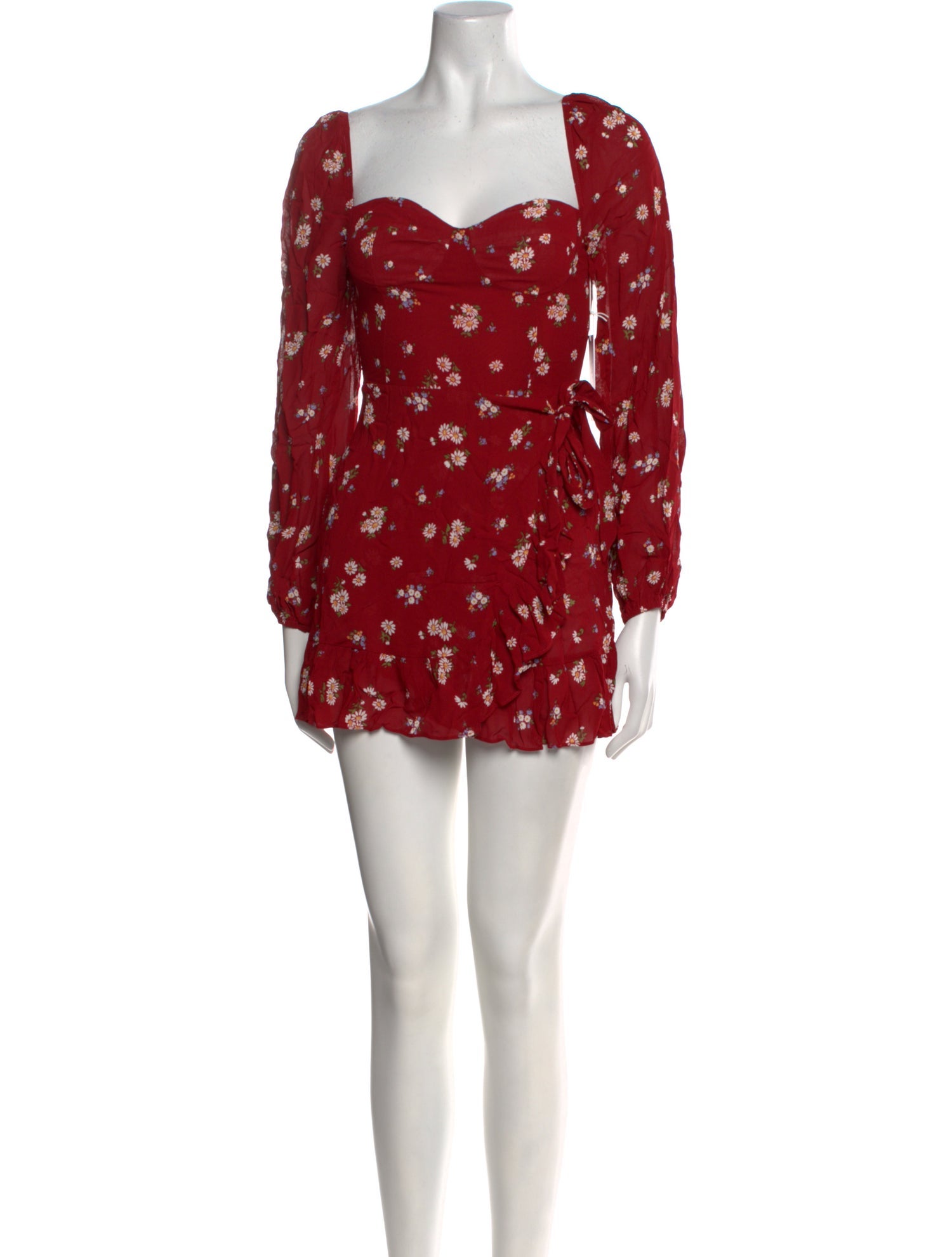 Reformation Floral Print Mini Dress w/ Tags