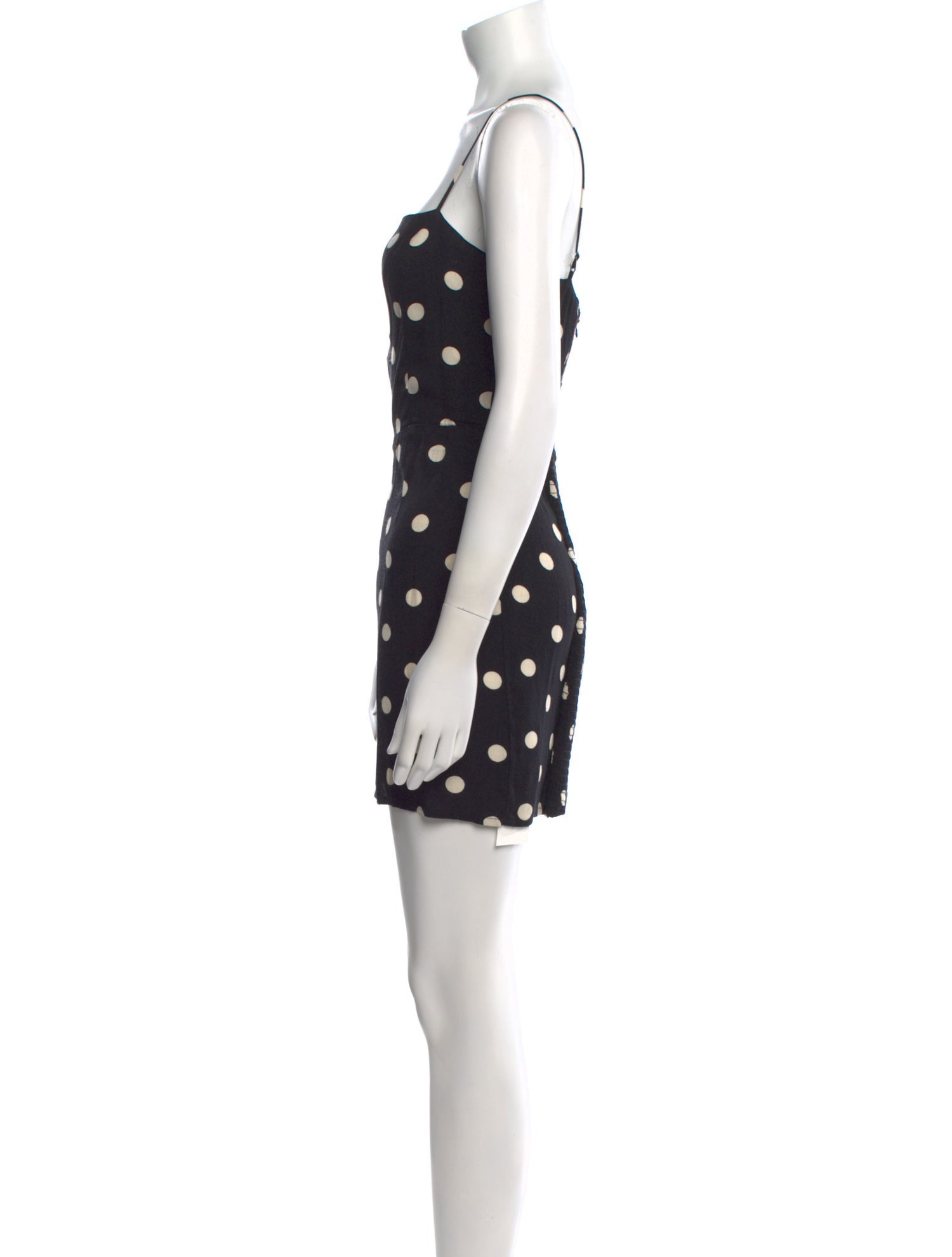 Reformation Polka Dot Print Mini Dress
