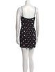 Reformation Polka Dot Print Mini Dress