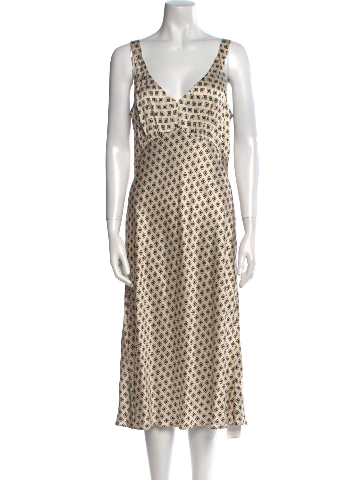 Reformation Silk Midi Length Dress