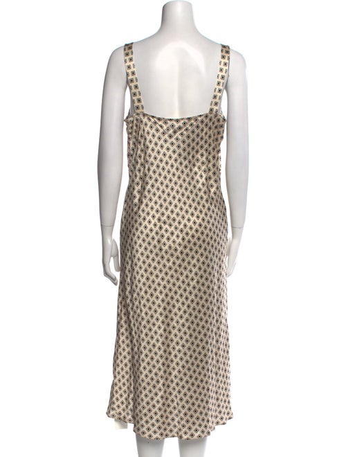 Reformation Silk Midi Length Dress