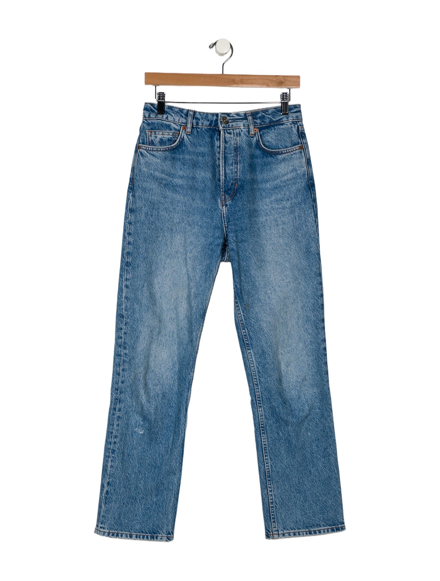 Reformation High-Rise Straight Leg Jeans