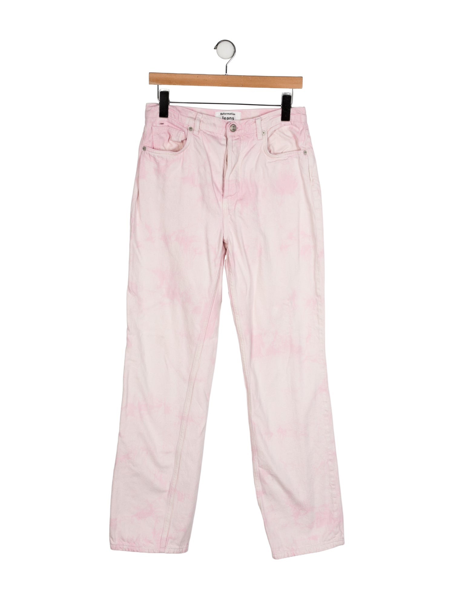 Reformation High-Rise Straight Leg Jeans