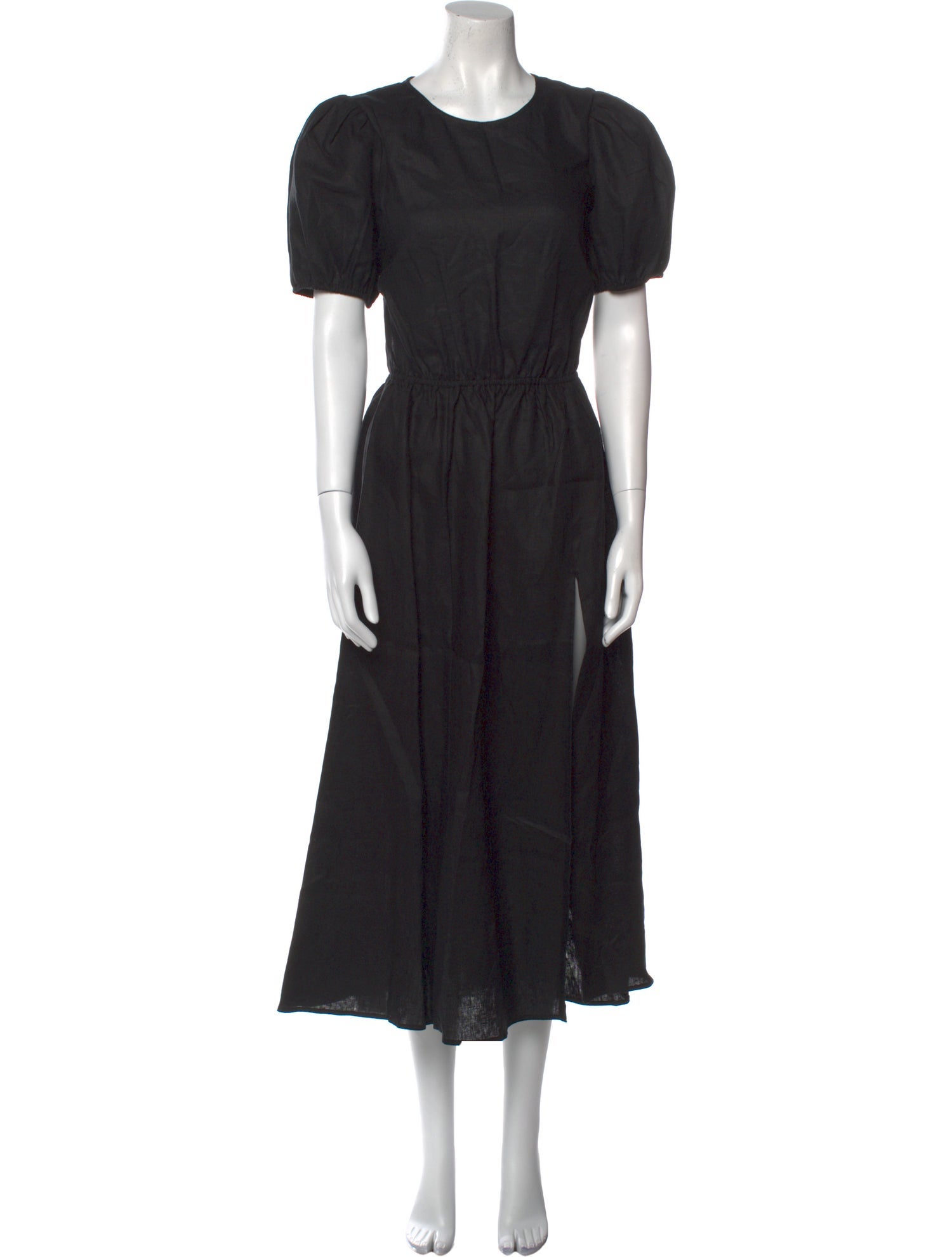 Reformation Linen Midi Length Dress