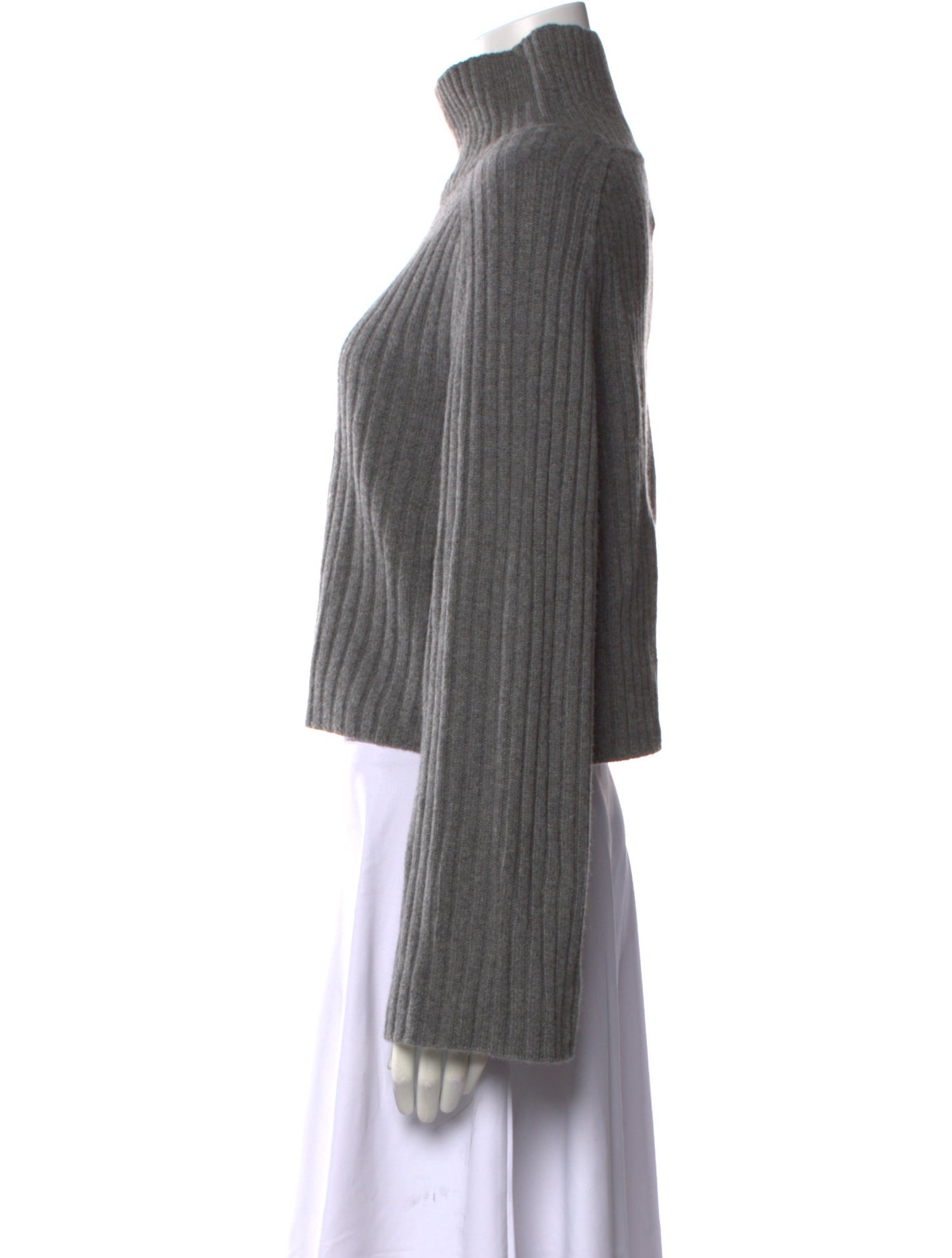 Reformation Cashmere Mock Neck Sweater