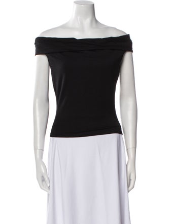 Reformation Off-The-Shoulder Short Sleeve Top