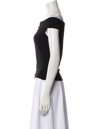 Reformation Off-The-Shoulder Short Sleeve Top