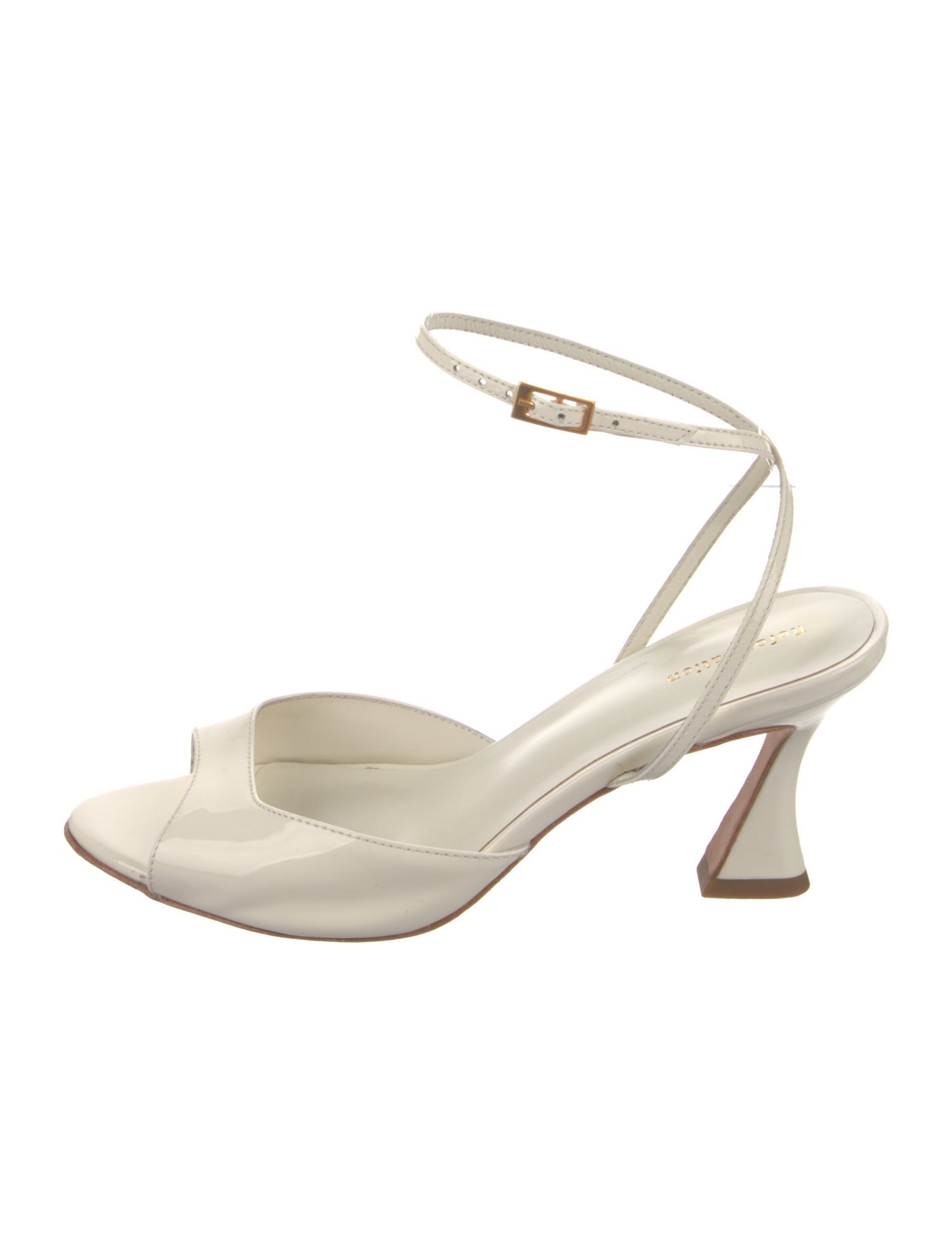 Reformation Patent Leather Sandals