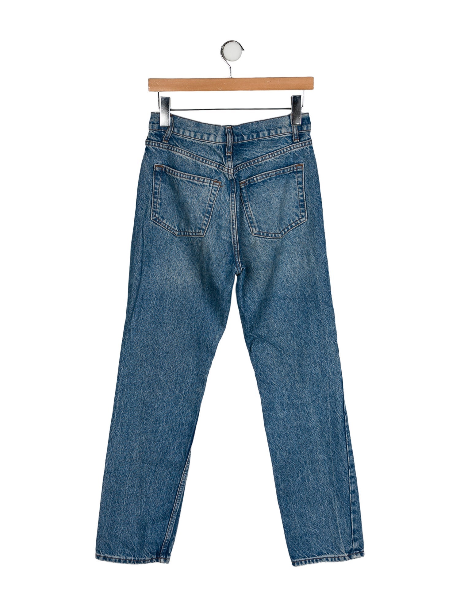 Reformation High-Rise Straight Leg Jeans