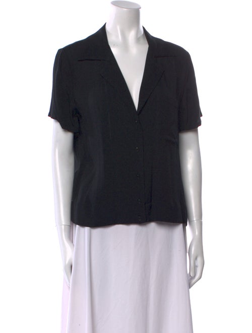 Reformation Short Sleeve Button-Up Top