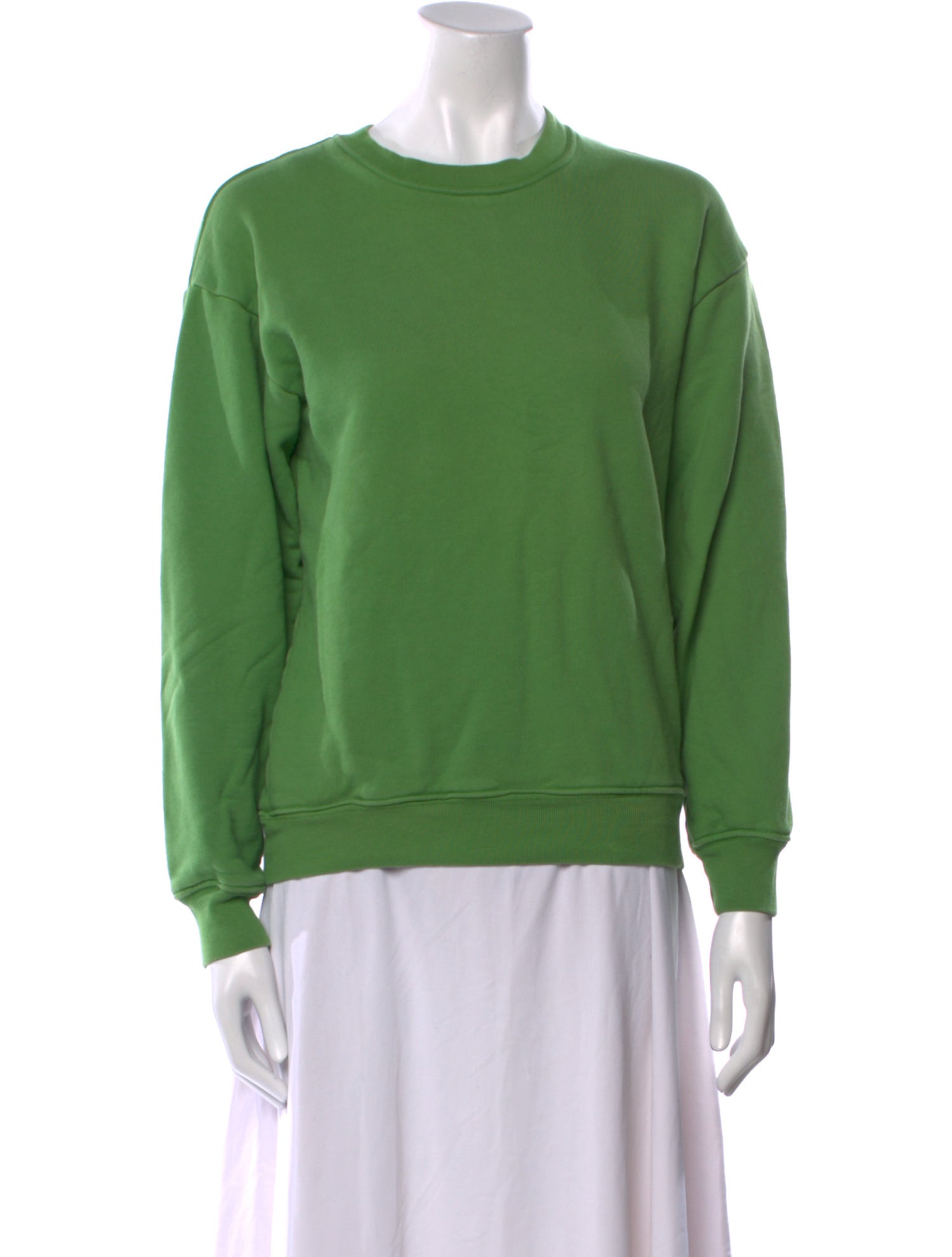 Reformation Crew Neck Long Sleeve Sweatshirt