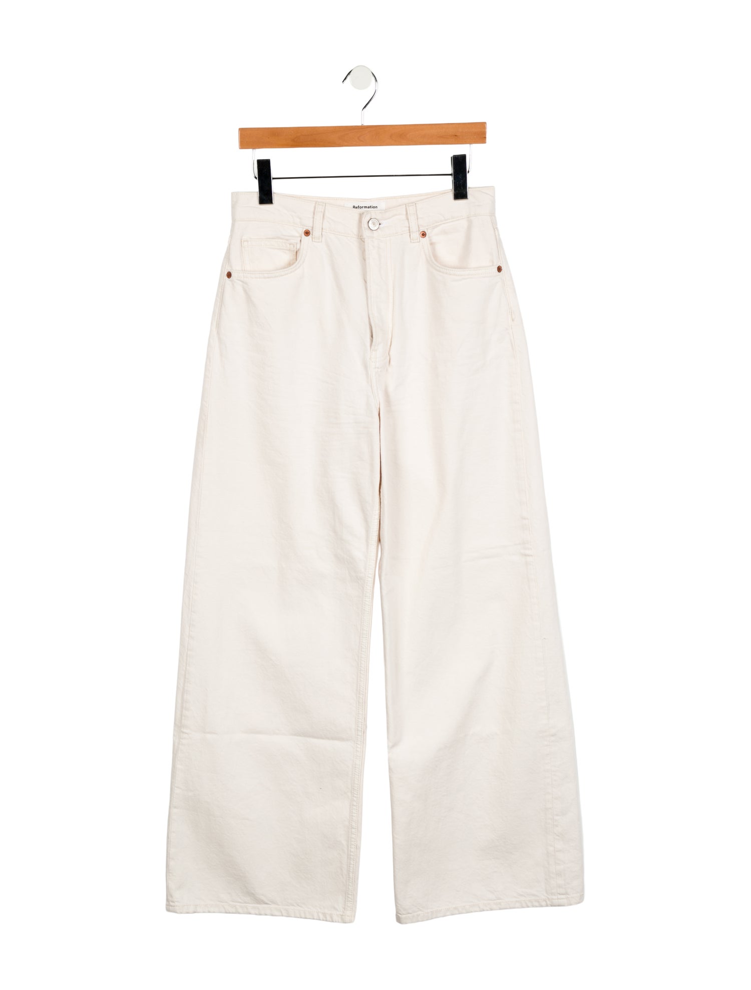 Reformation High-Rise Wide Leg Jeans