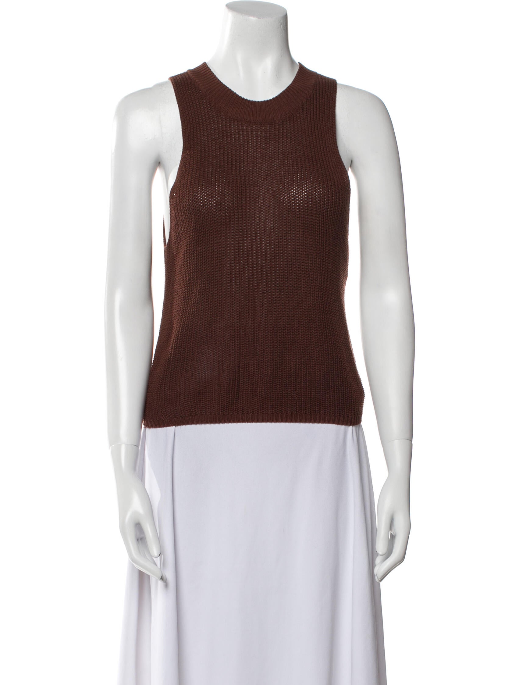 Reformation Scoop Neck Sleeveless Top