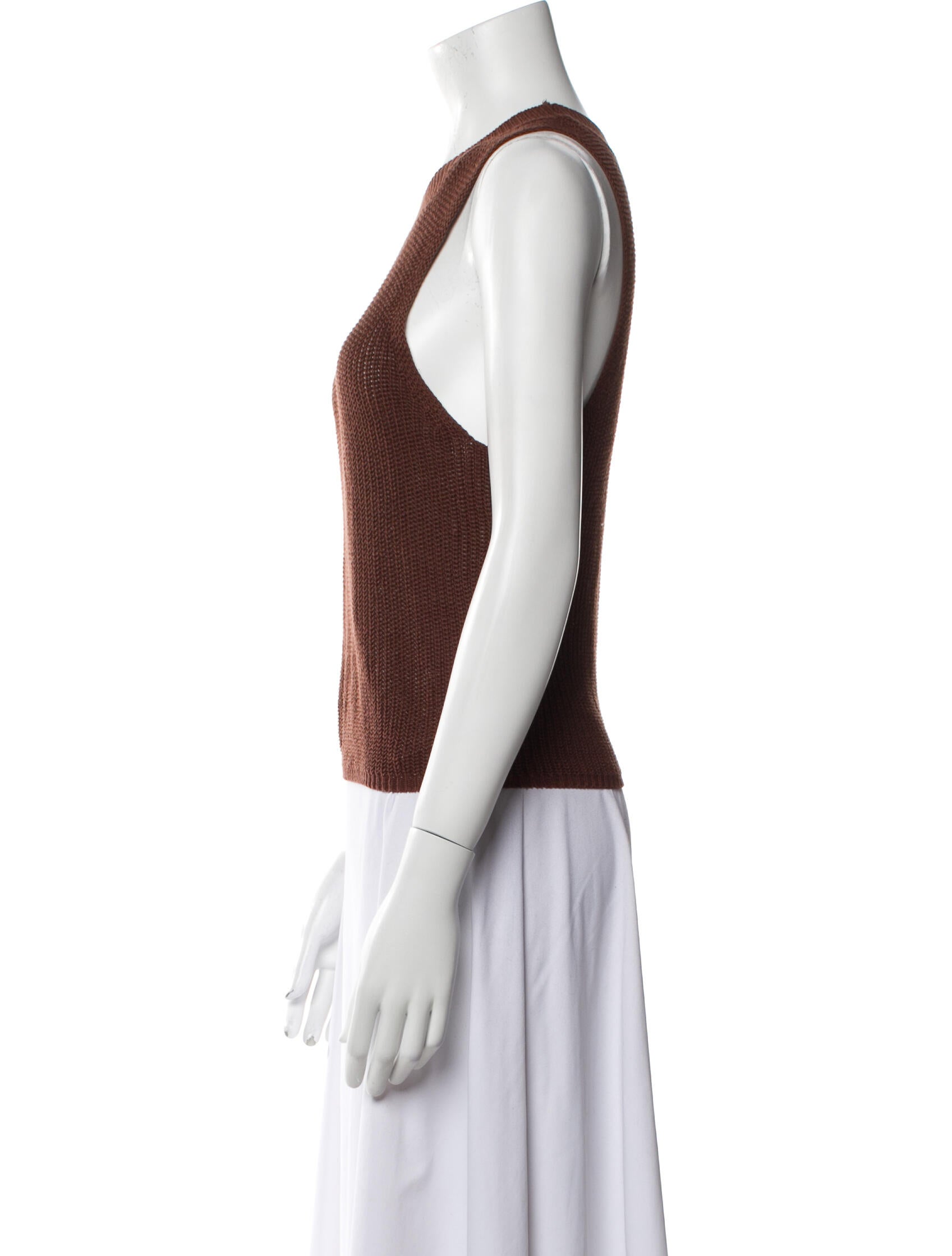 Reformation Scoop Neck Sleeveless Top