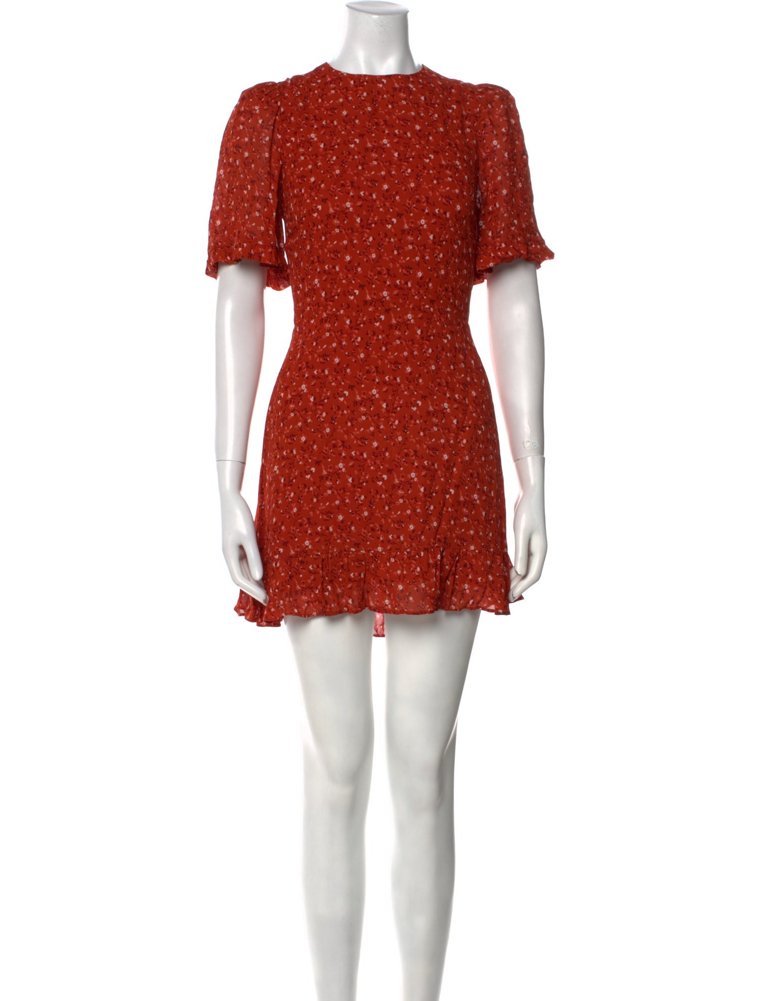 Reformation Printed Mini Dress w/ Tags